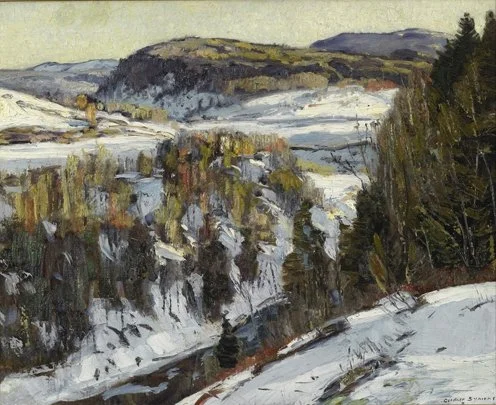  Autumn Snowfall in the Berkshires   (Sold) 
Oil on canvas
20 x 25 inches