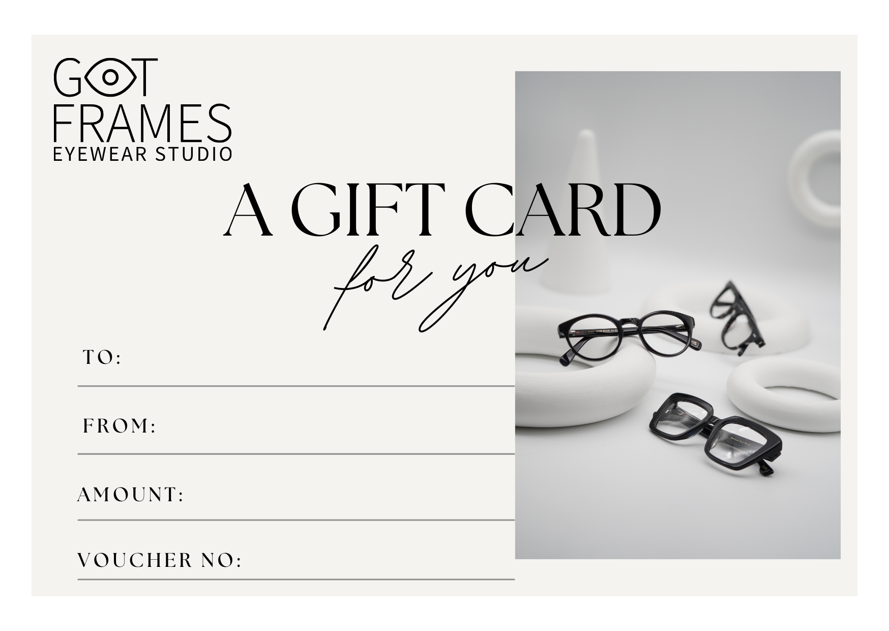 Got Frames Gift Card