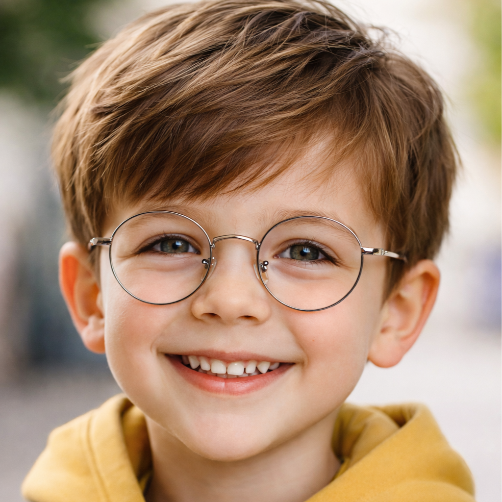 Perfectly fitting children's glasses.