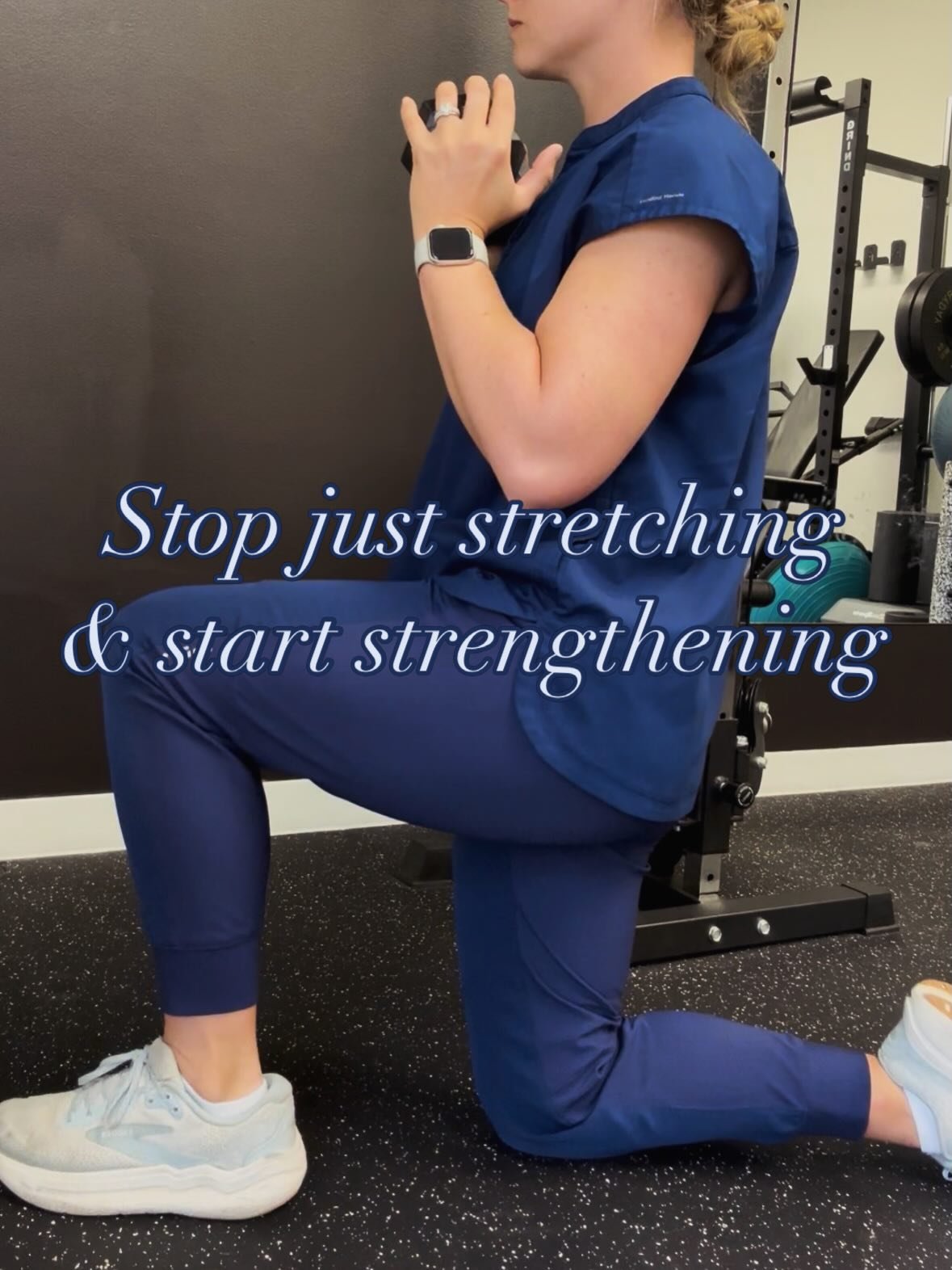 Most people feel &ldquo;tight&rdquo; hips and immediately go straight to long static stretches. But tightness often comes from poor control and weakness, not just short tissue.

Strengthening and training the hip through full, usable ranges can make 