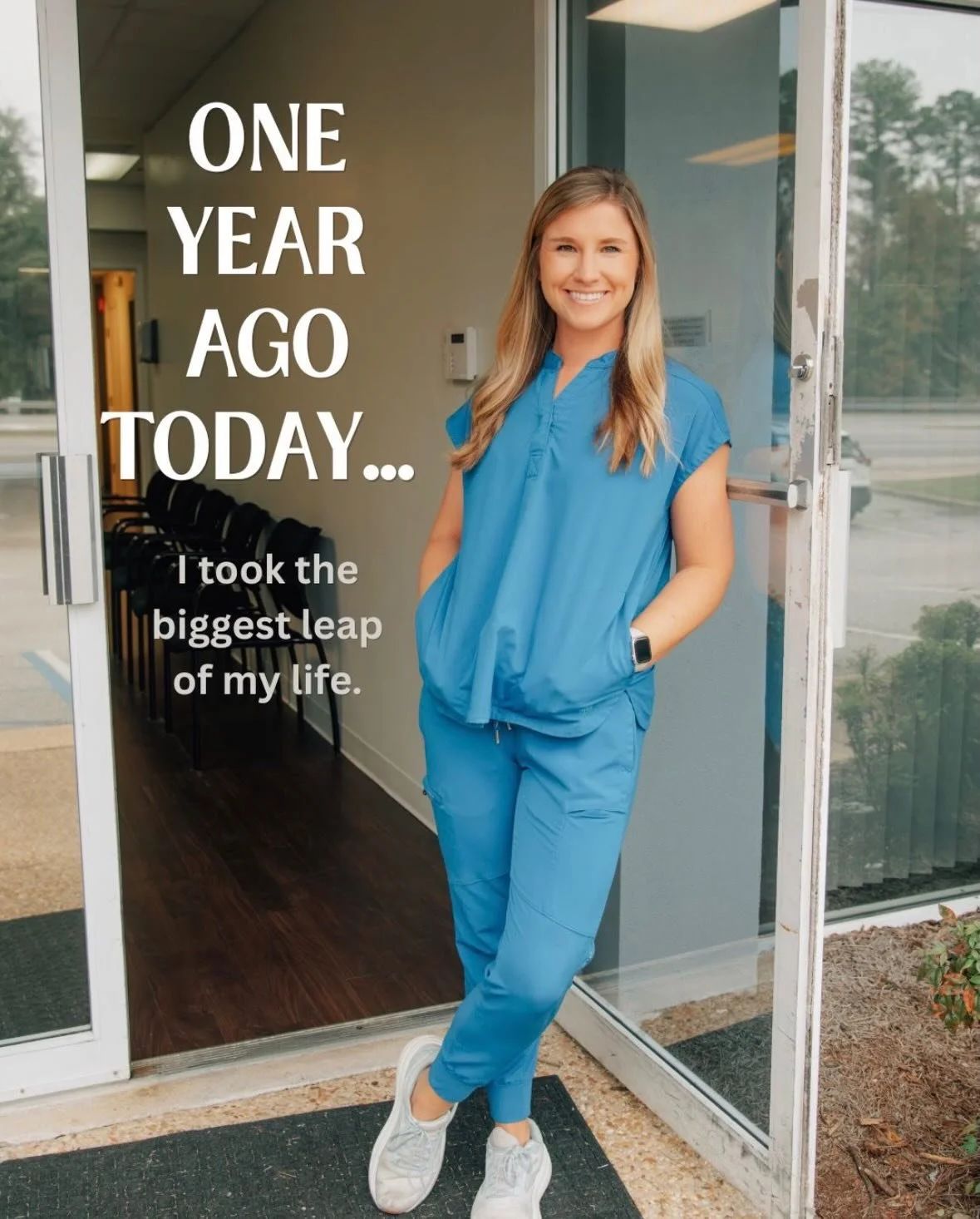 One year ago today&hellip;

I took the biggest leap of my life.

April 2025:
2 patients. 4 visits.
A whole lot of uncertainty.

I started an LLC, walked away from corporate PT, and honestly&hellip; had no idea what I was doing.

Fast forward to today