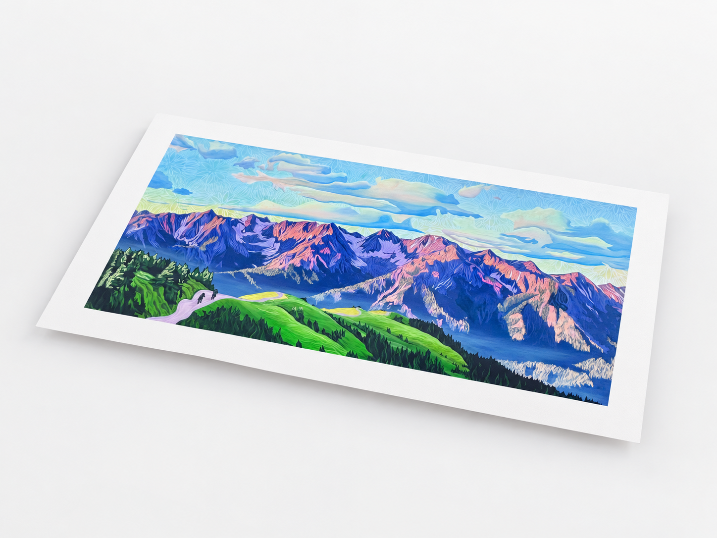 Summer Wasatch - Giclee Fine Art Print