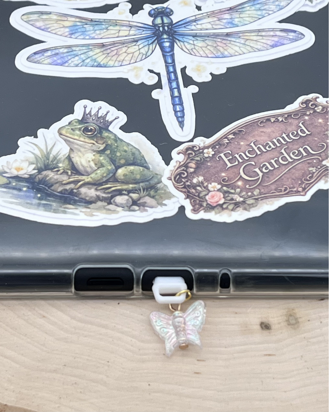 Enchanted Garden Butterfly Kindle Charm