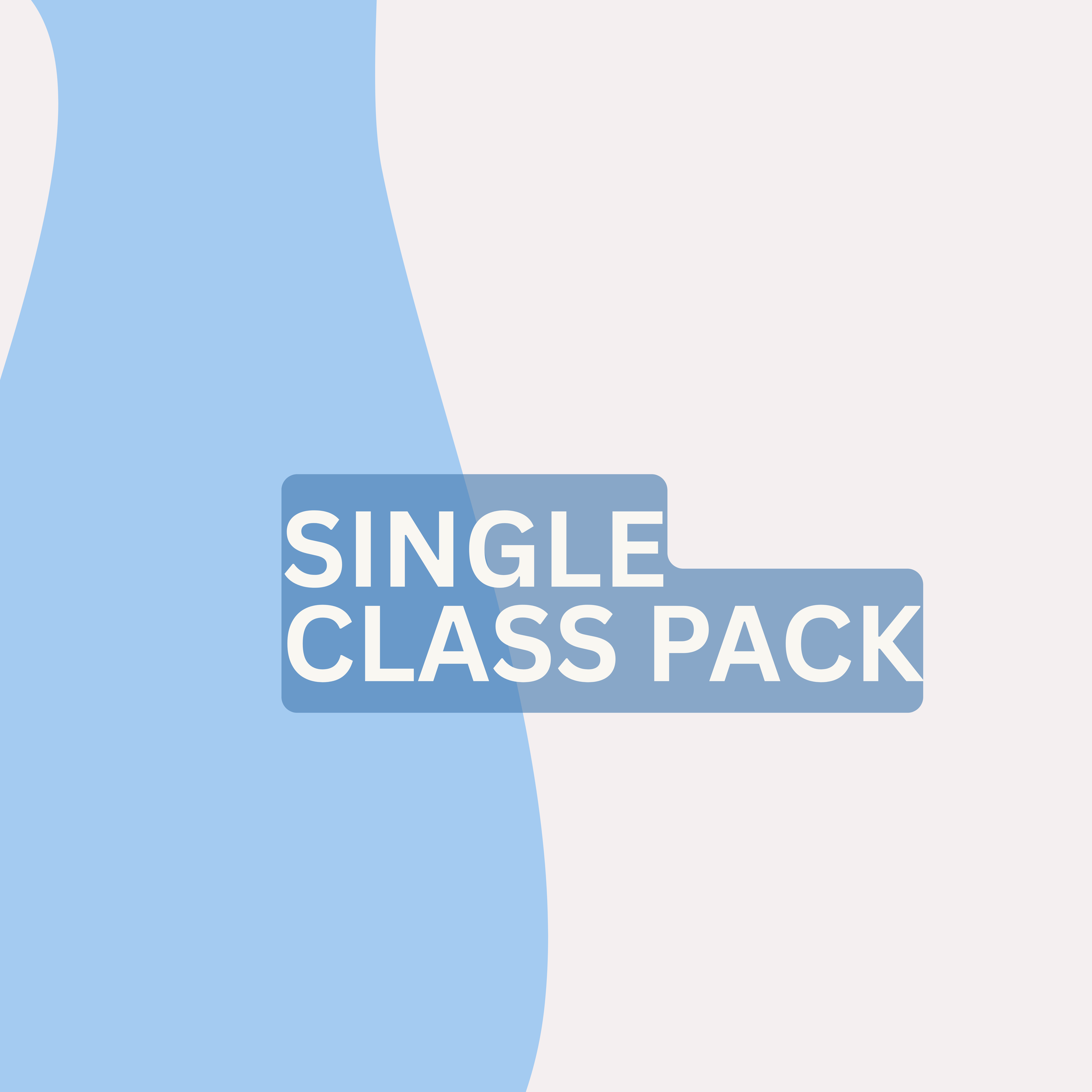 Graphic design with blue and gray background, text reading 'Single Use Plastic' in bold white letters.