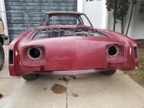1968 Avanti II fiberglass body shell for sale, compatible with all 1963-1985 Studebaker and Avanti frames.