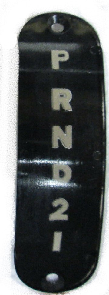 NOS Gear Shifter Dial for 1963-1985 Studebaker Avanti and Avanti II, Part 1556328.