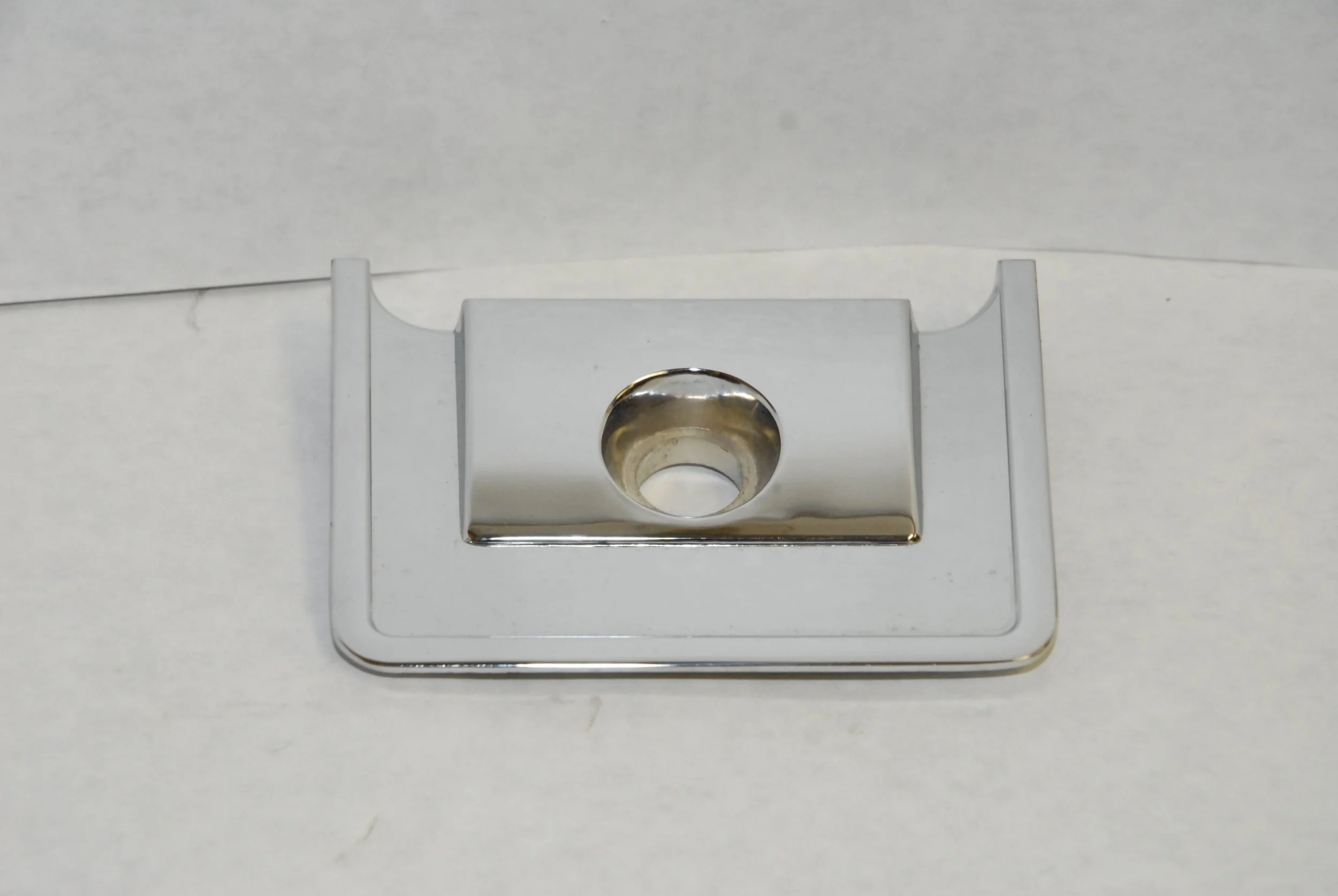 NOS Chrome-Plated Die-Cast Center Console Lid Handle for 1963-1975 Studebaker Avanti, Part 1360028x1.