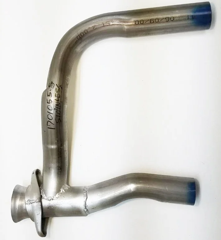 Replacement Rear Y-Pipe for 1975-1982 Avanti II in Stainless Steel and Aluminized finishes, Part 1701055
