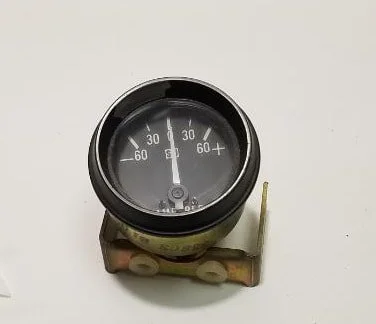 NOS Black Bezel Ammeter Gauge for 1974-1985 Avanti, Part 1700891.