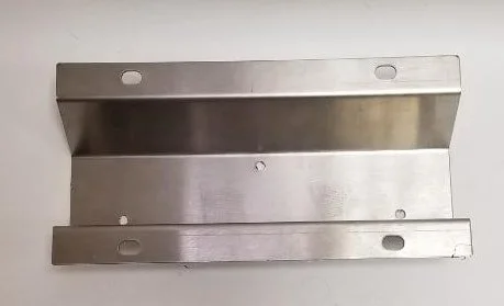 NOS Stainless Steel Rear License Plate Bracket for 1963-1987 Studebaker Avanti and Avanti II, Part 1350230s.