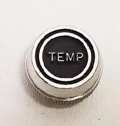NOS Air Conditioning Control Knob labeled "Temp" for Studebaker Avanti and Avanti II, Part 1701163
