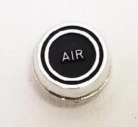 NOS Air Conditioning Control Knob labeled "Air" for Studebaker Avanti and Avanti II, Part 1701162