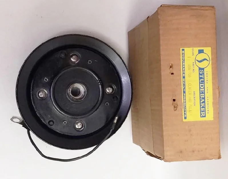 N.O.S. Air Conditioning Pulley and Clutch assembly for 1963-1985 Studebaker Avanti, Part 1561700.