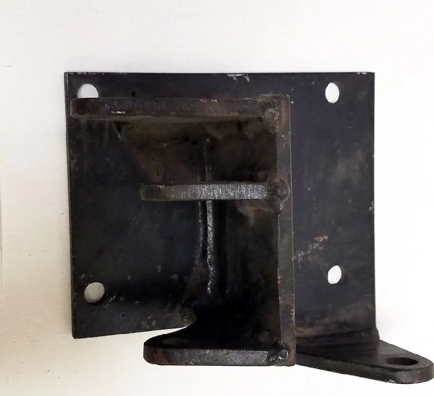 NOS A/C Compressor and Alternator Mounting Bracket for 1963-1985 Studebaker Avanti, Part 1555900