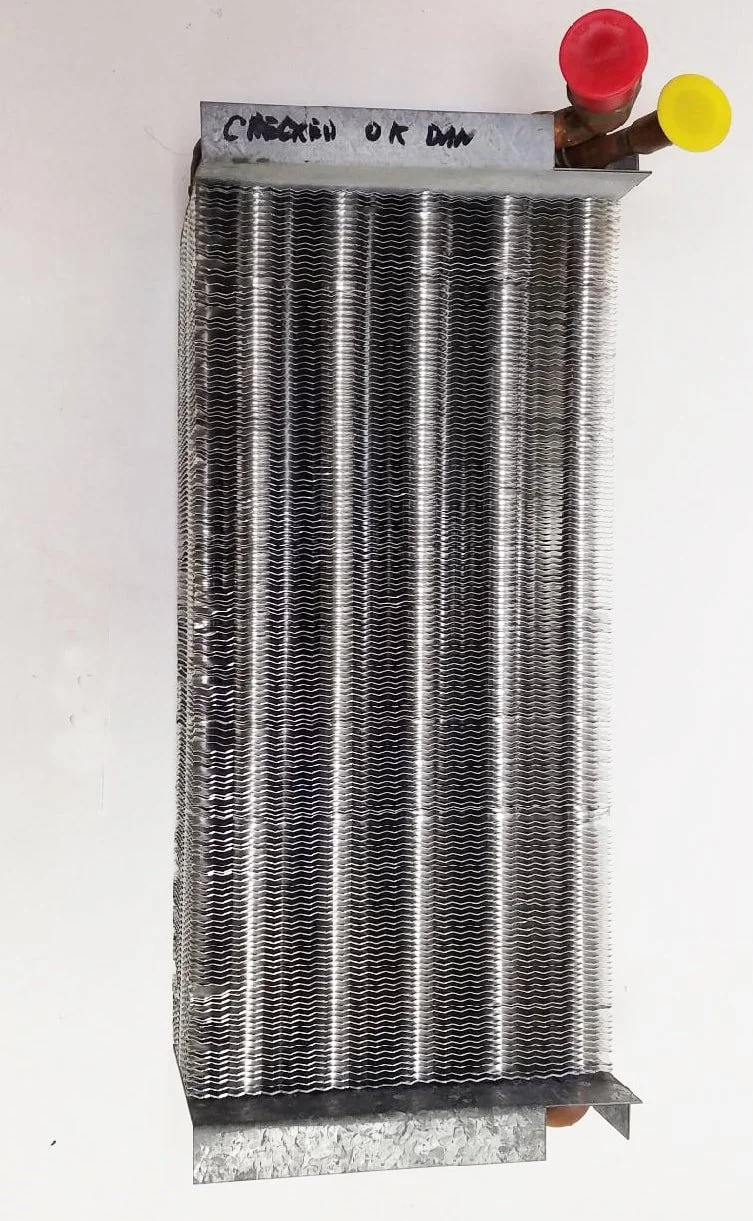 N.O.S. Air Conditioning Evaporator Core for 1963-1985 Studebaker Avanti, Part 1556820, Illustration 2102-3