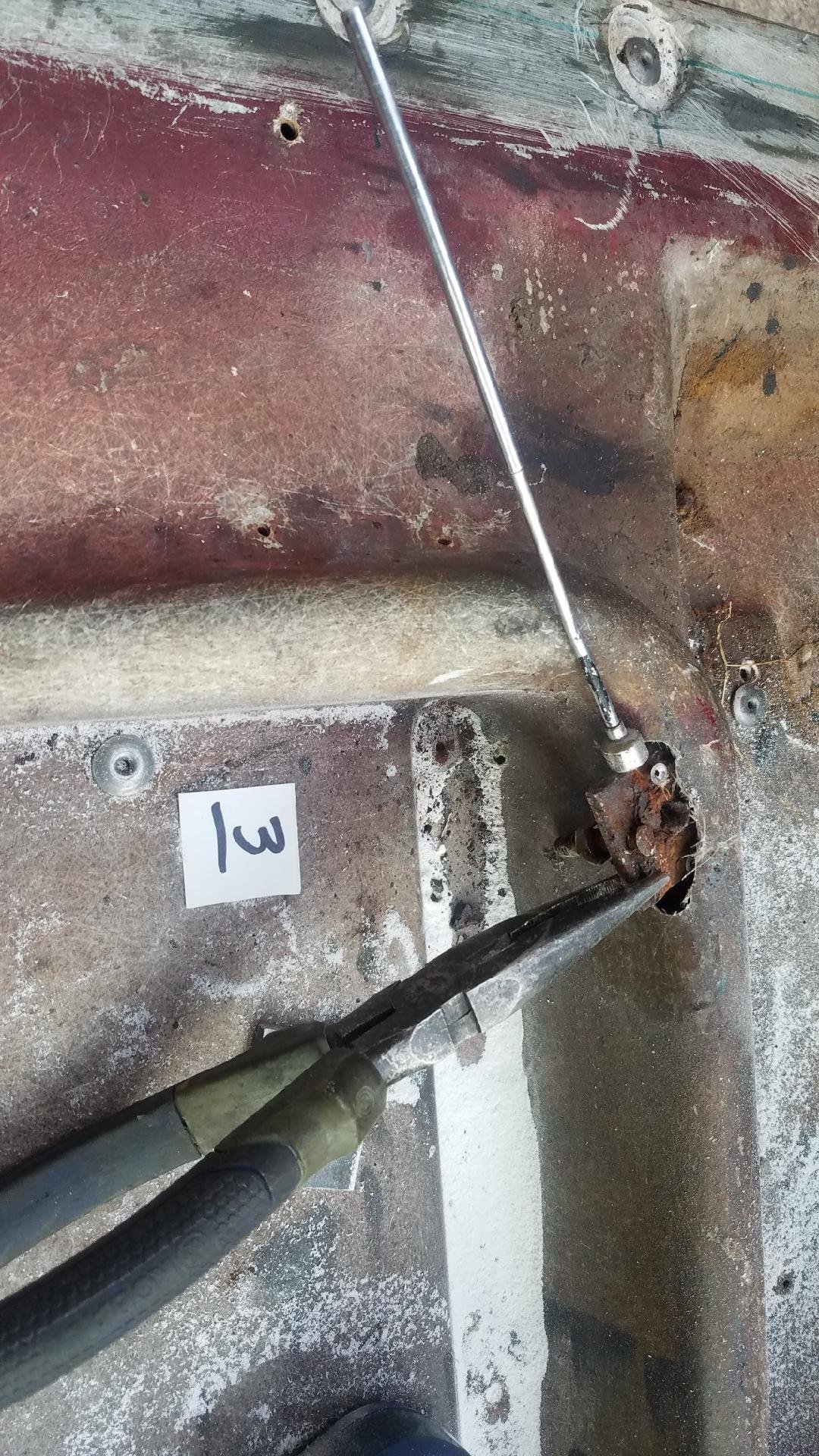 Fixing the Foundation: Replacing Broken Front Seat Floor Nut Plates
