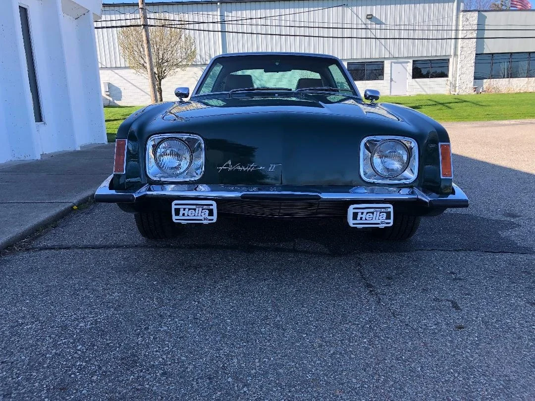 Detailed view of the original non-metallic British Racing Green paint finish.
