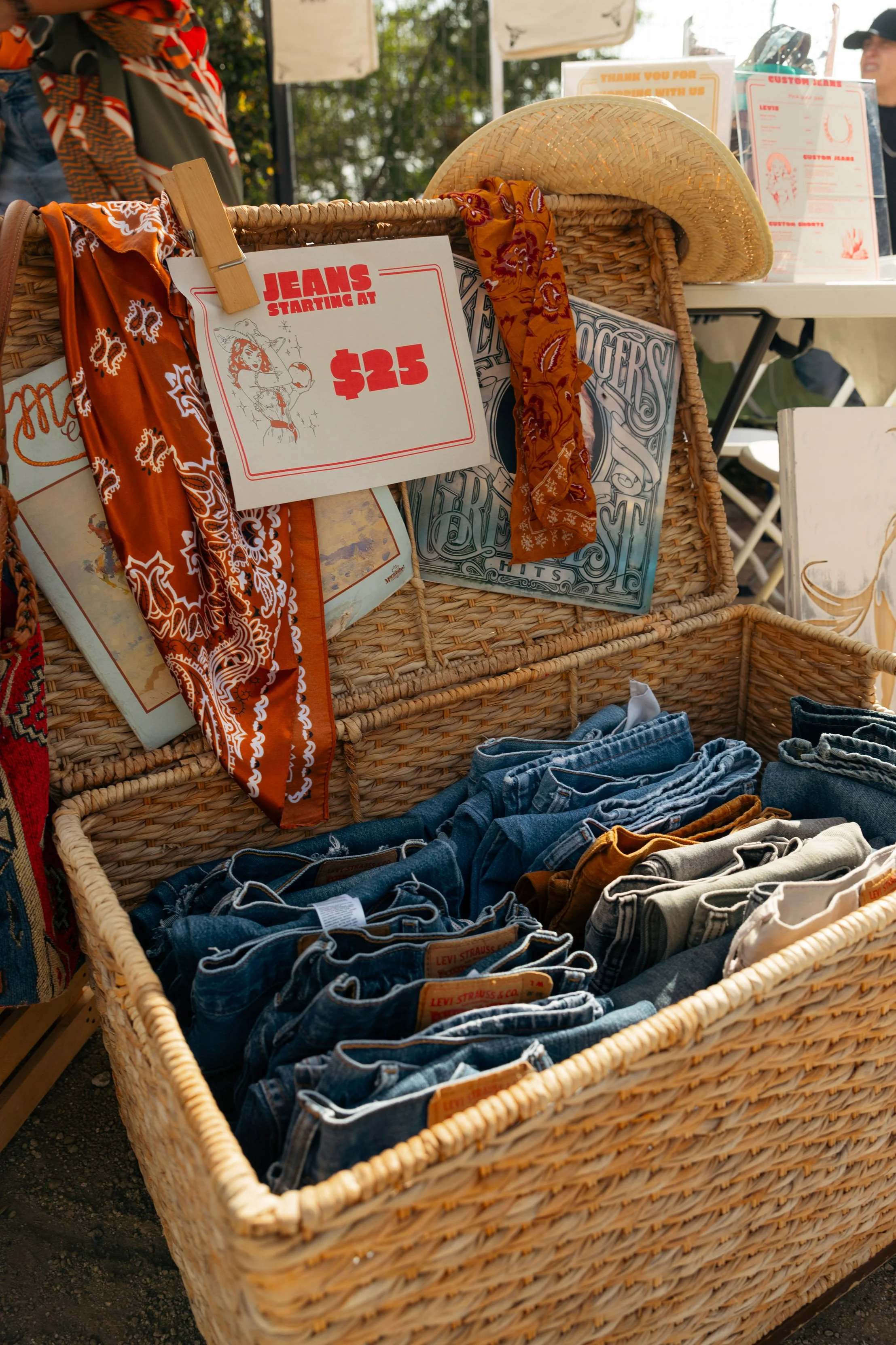 Custom Upcycled Denim Jeans