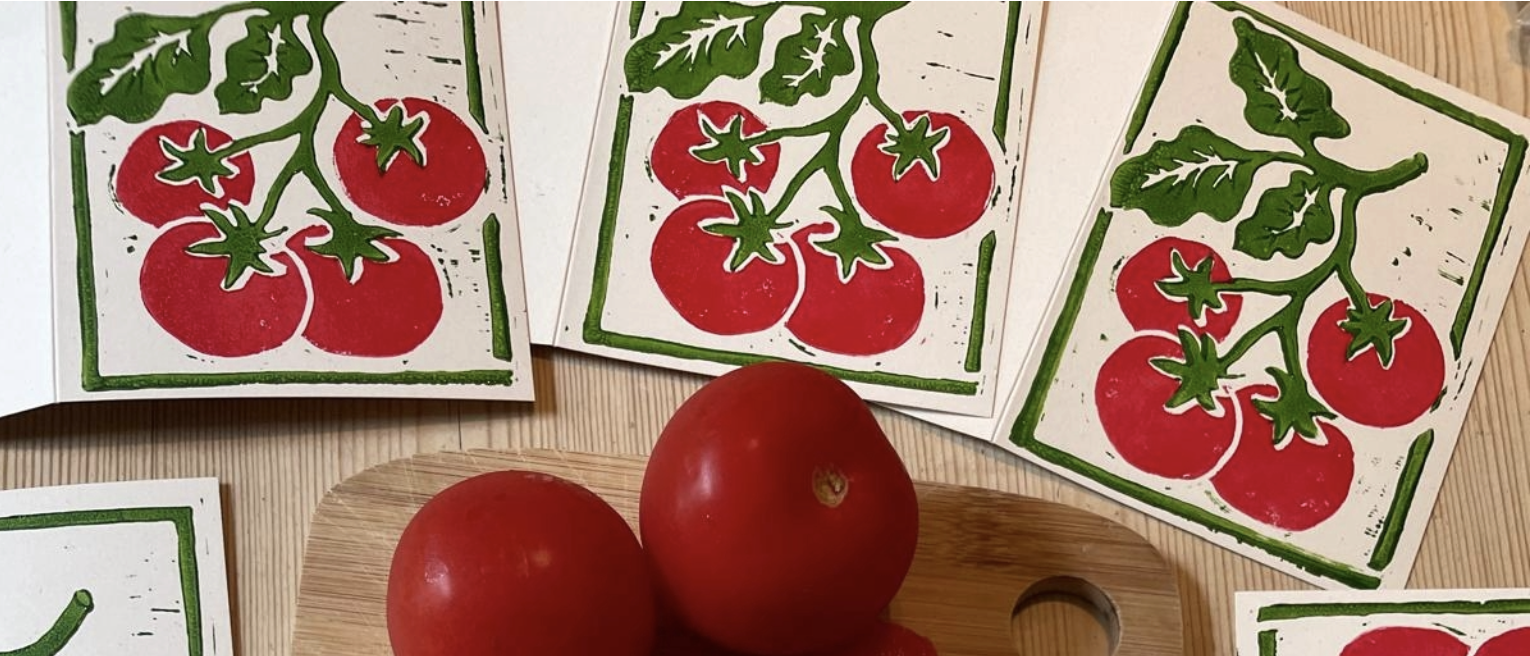 Lino Cutting Workshop: Vegetable Edition