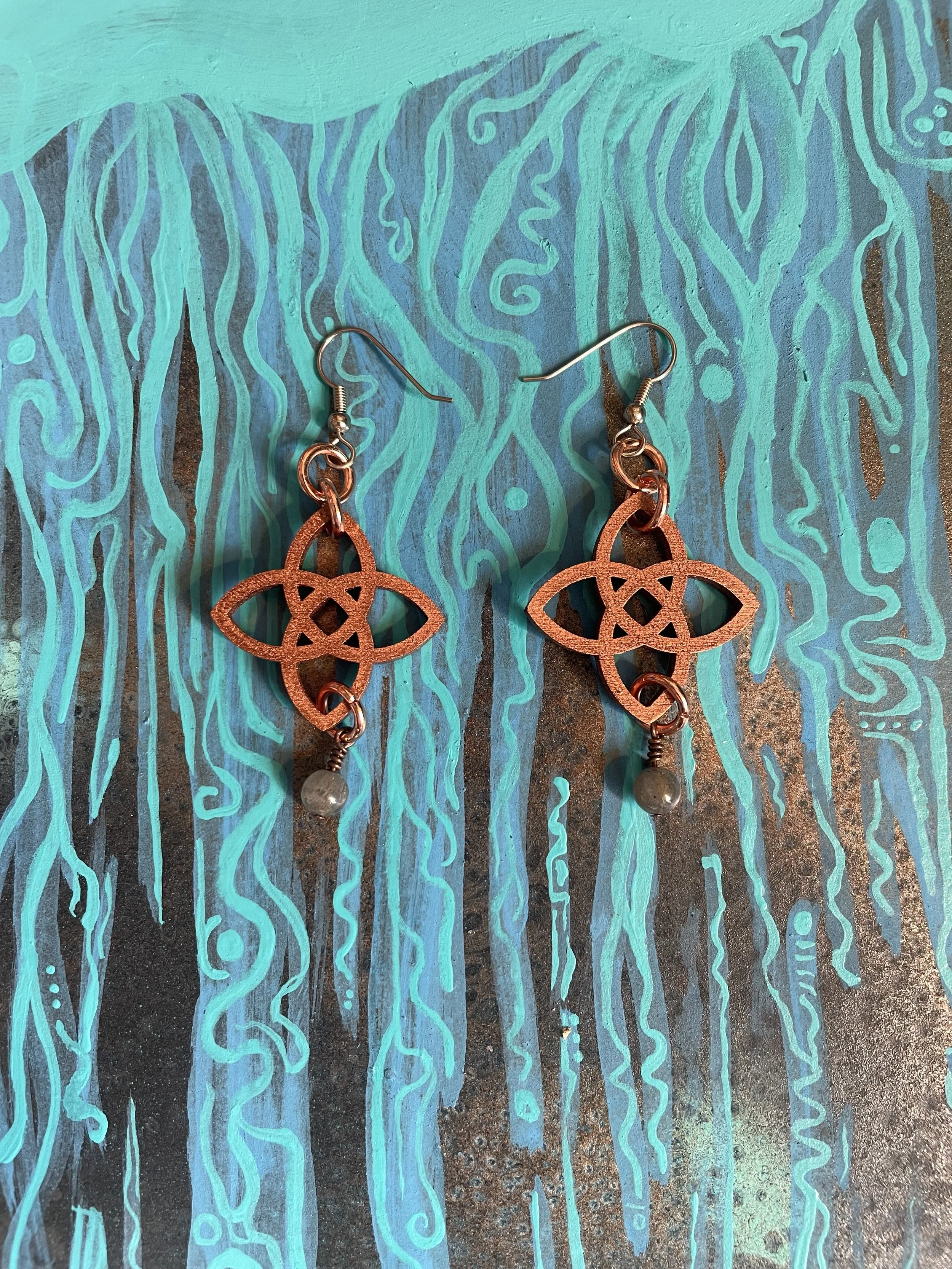 Solomon's Knot Celtic Earrings