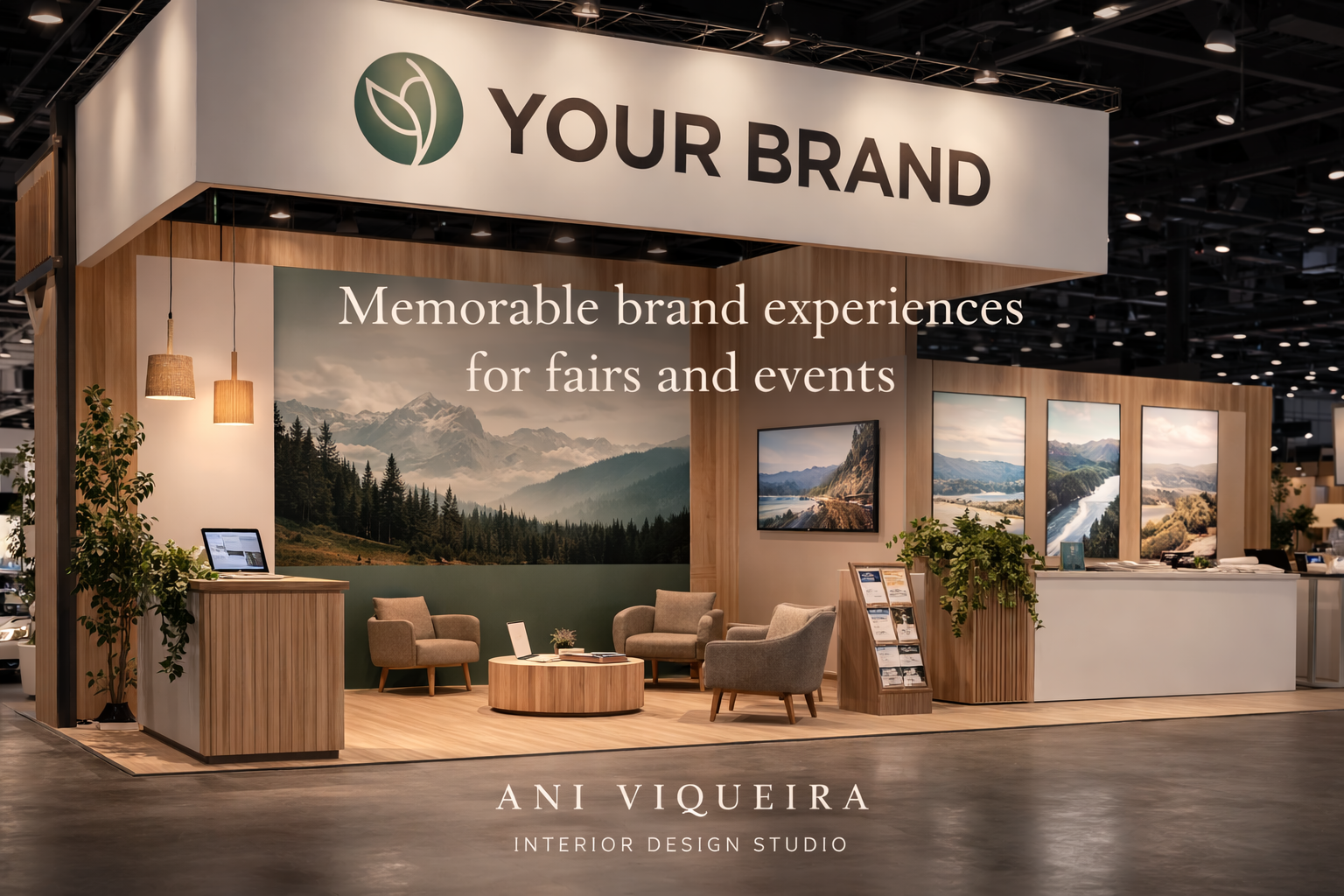 Diseño de stands para ferias y eventos