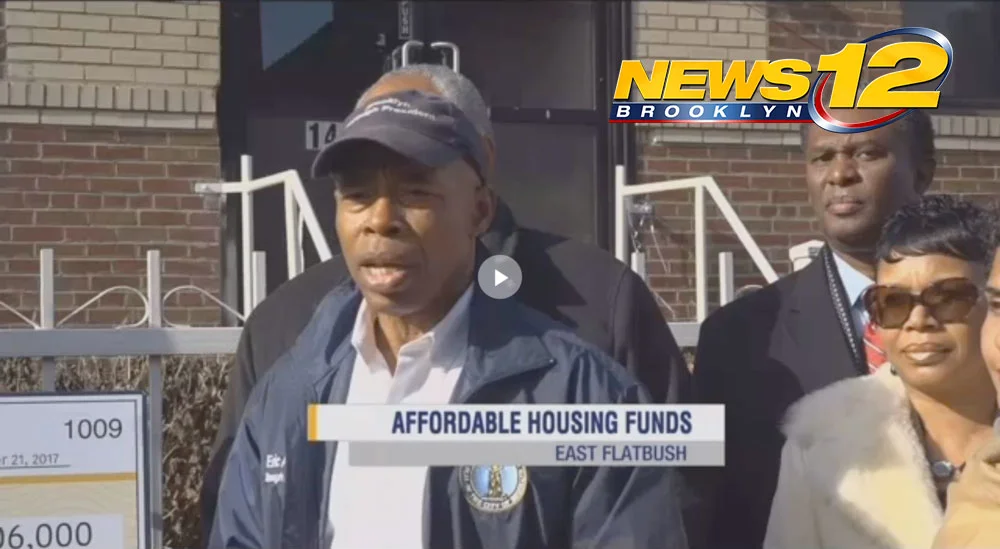 Borough President Announces Funds for Building, Preserving Homes