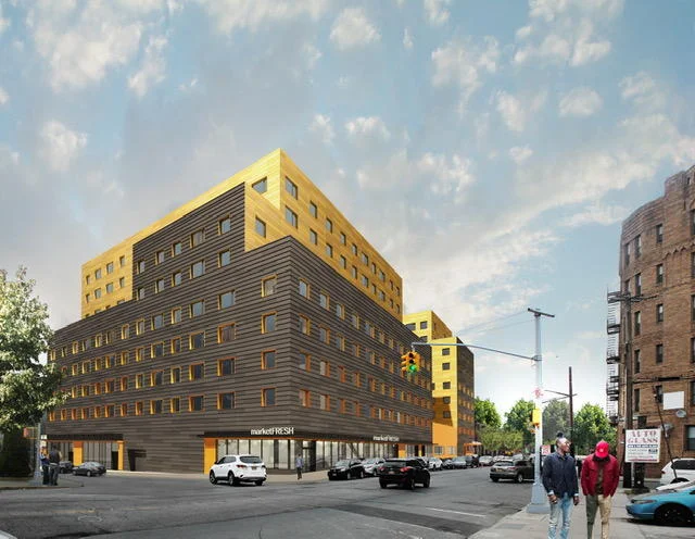 A rendering of Brisa Builders’ Far Rockaway project.