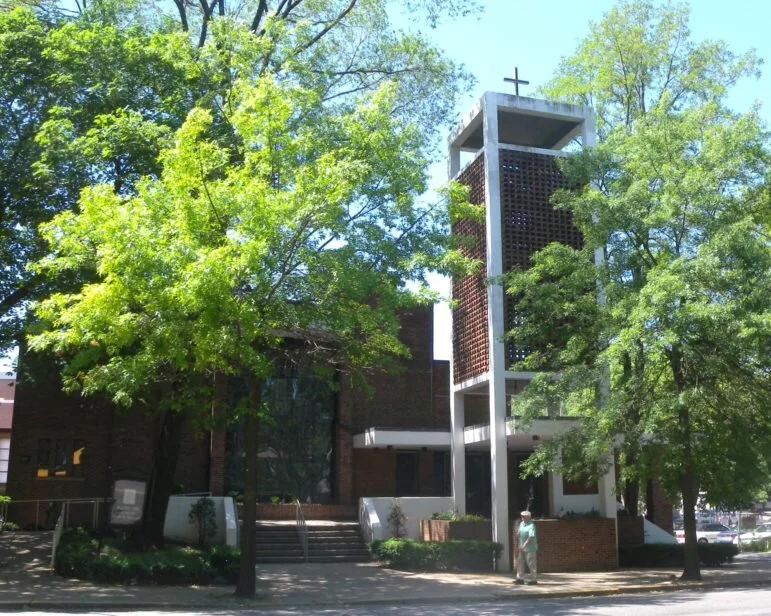 The Church of the Visitation near Van Cortlandt Park in the Bronx