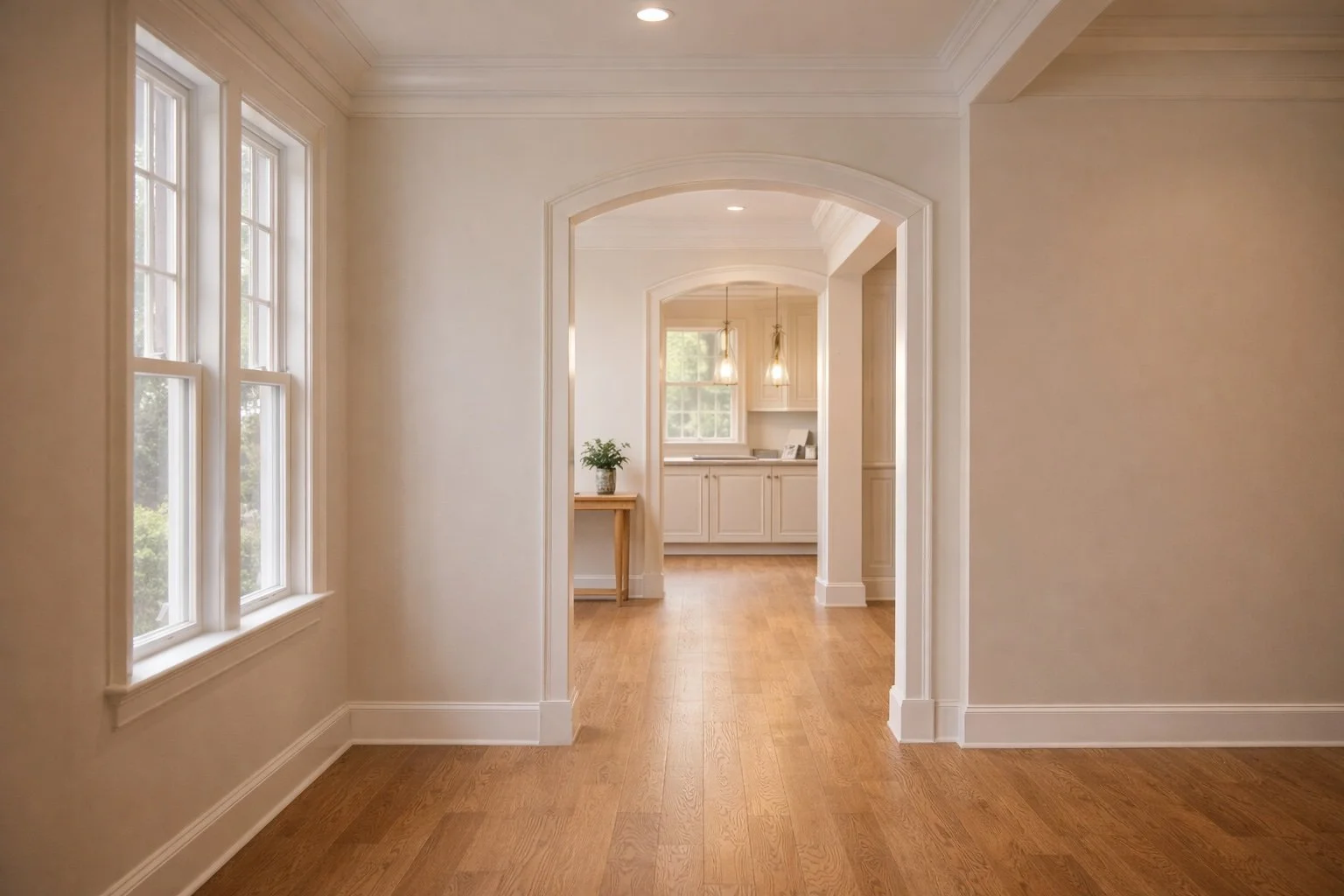 A finished, modern Kentucky home interior showcasing the successful end-result of a strategic real estate investment with The Avenue.