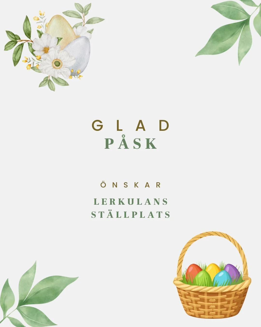 🌼🐣 Glad P&aring;sk! 🐣🌼

Vi vill passa p&aring; att &ouml;nska alla v&aring;ra g&auml;ster och f&ouml;ljare en riktigt fin och avkopplande p&aring;skhelg! 💛 

V&aring;ren &auml;r p&aring; v&auml;g och vi ser fram emot en ny s&auml;song fylld med 