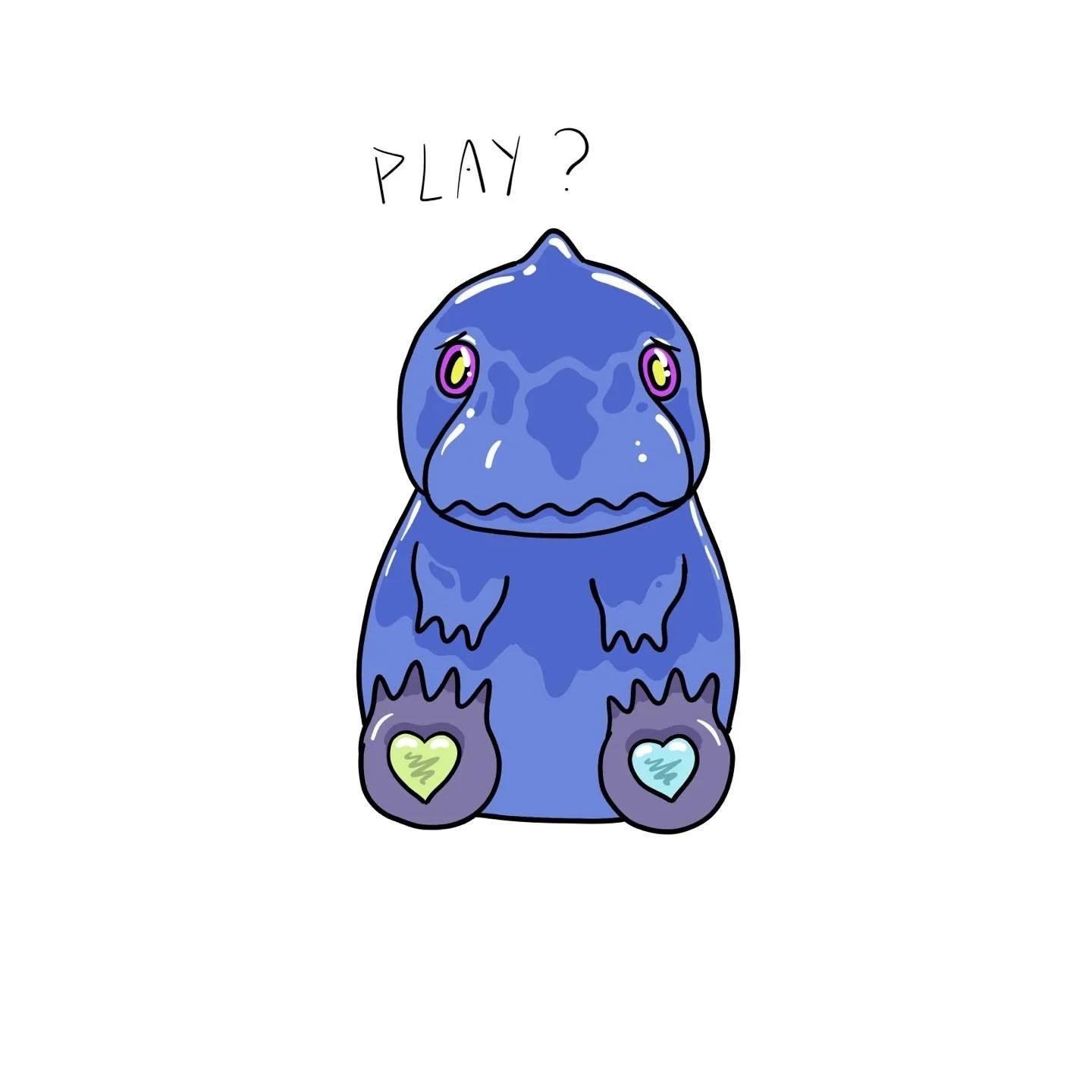 ~ 032 ~ play is important ~ cute plushies can help

#play #playful #art #blue #dino #cuteart #plushy #yyj #digitalart #youthful #lightenup