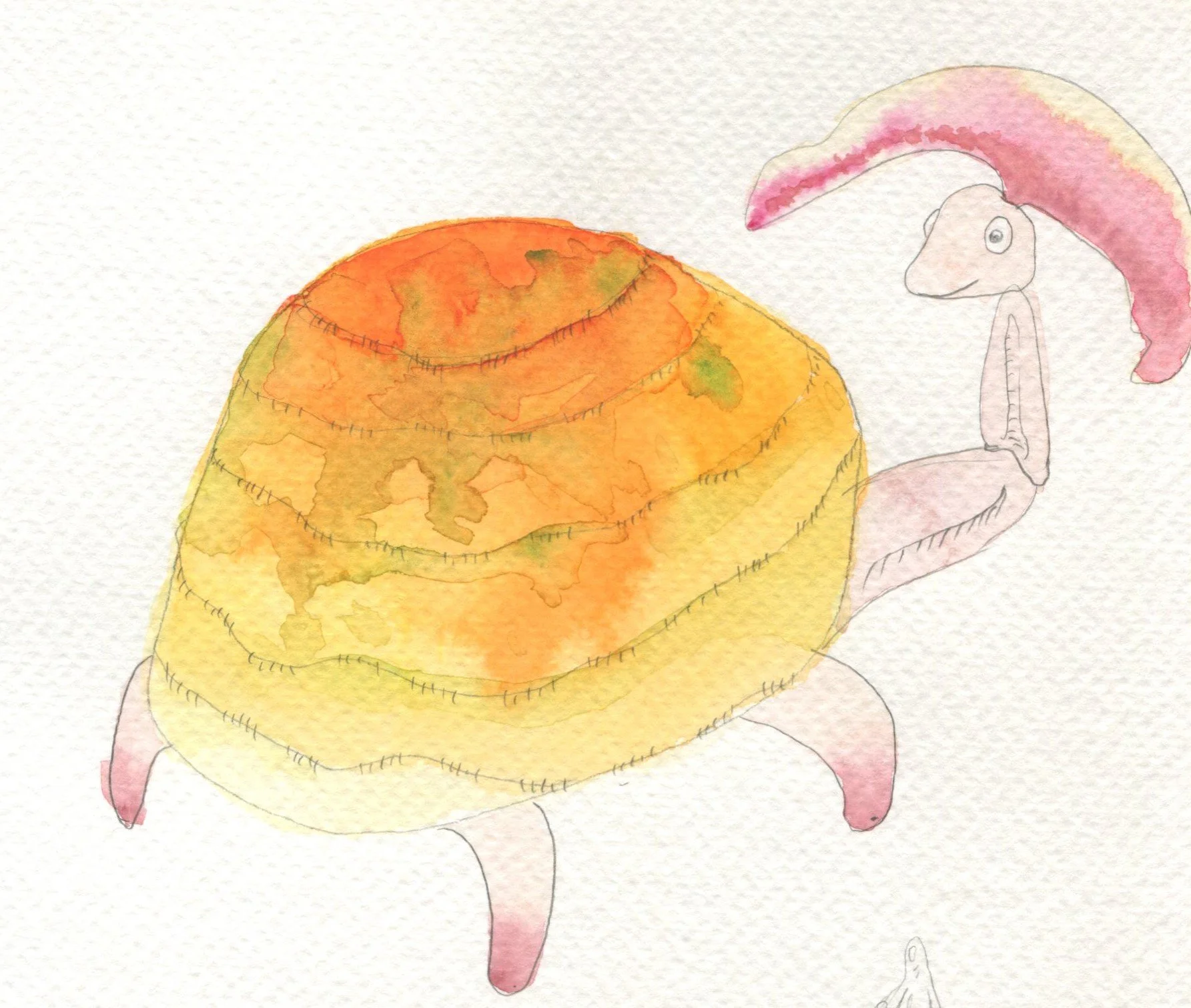 funny creature sketch