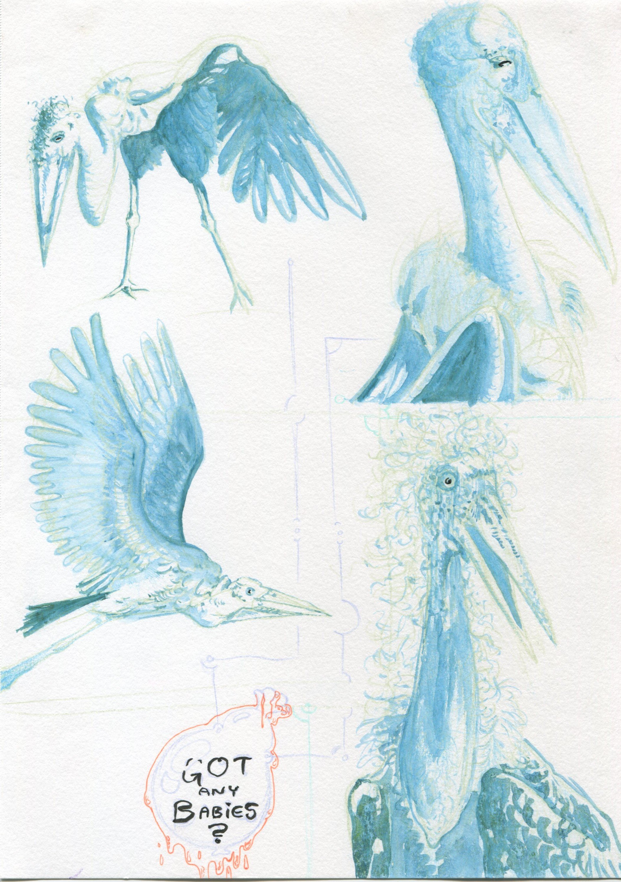 Storks are creeeeepy dude 