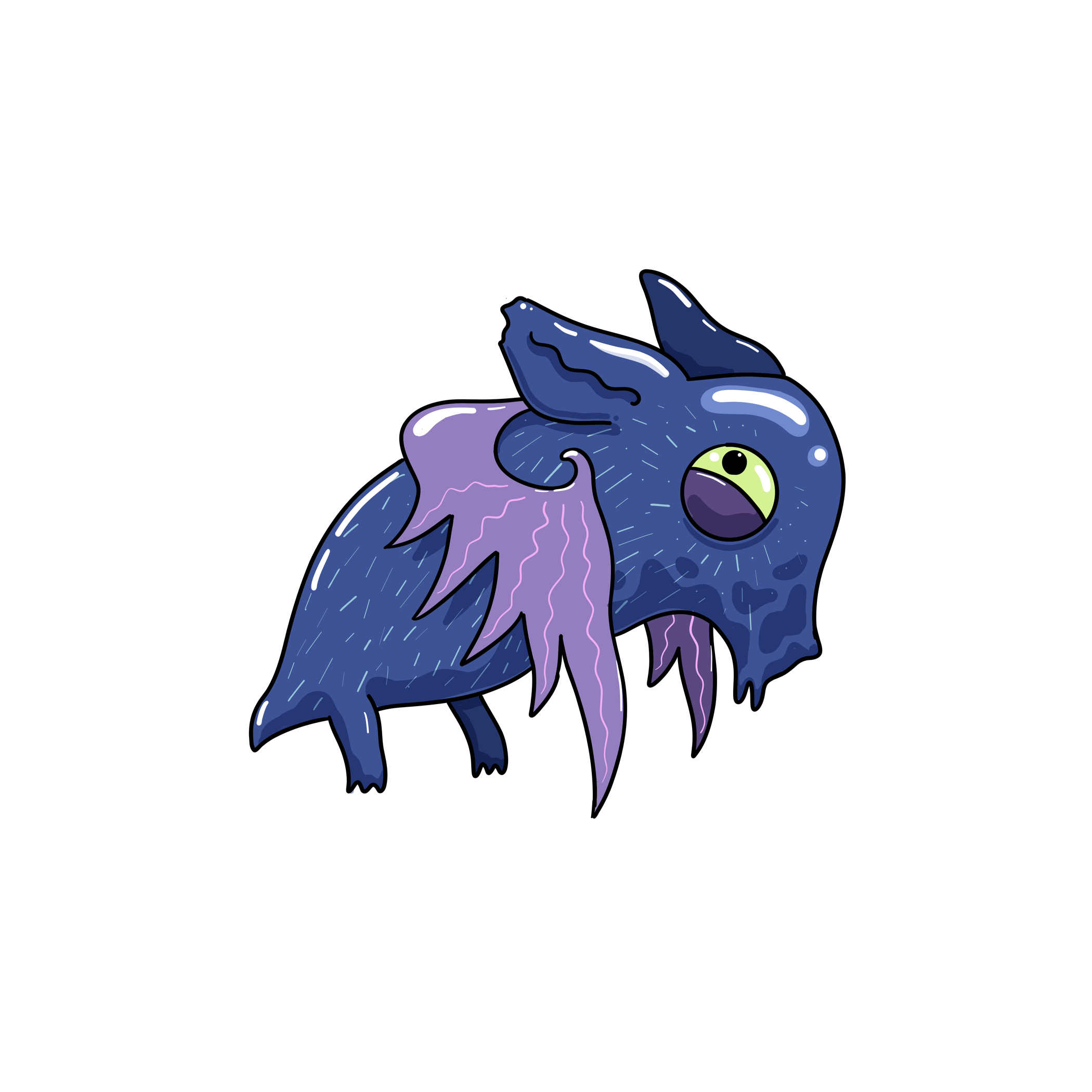 Sticker 001 - dance all night