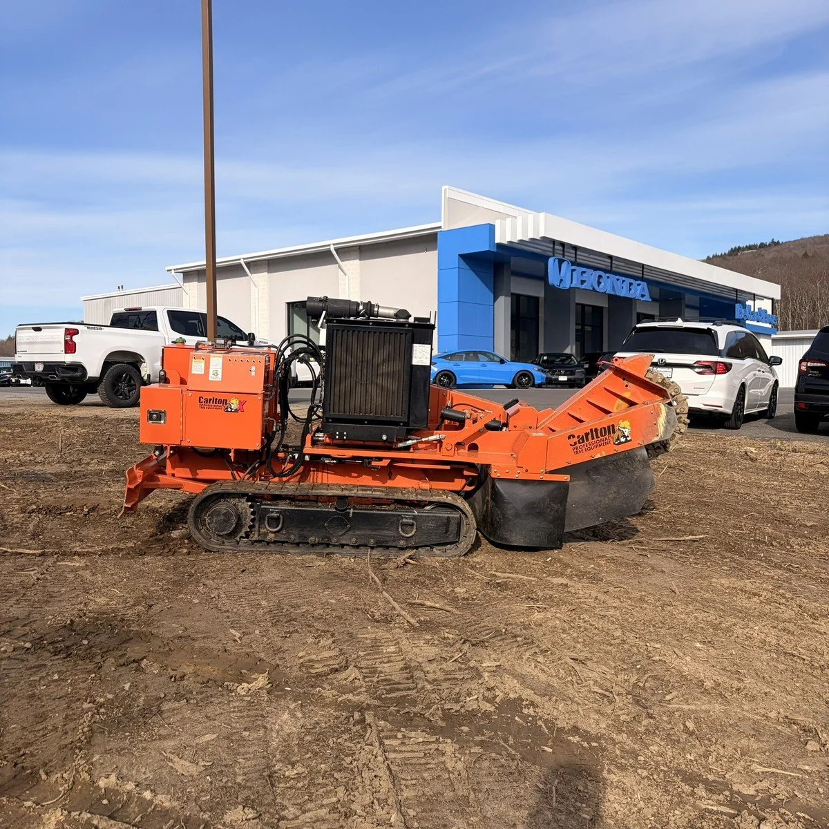 Commercial Stump Grinding