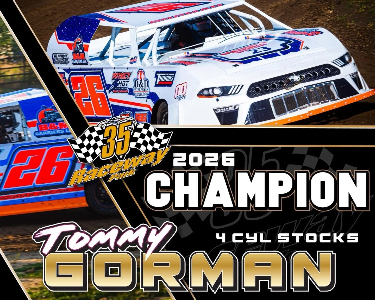 Just to Say I Did It: Tommy Gorman Finished the Job at 35 Raceway Park