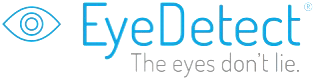 Eye Detect logo with the slogan 'The eyes don't lie'