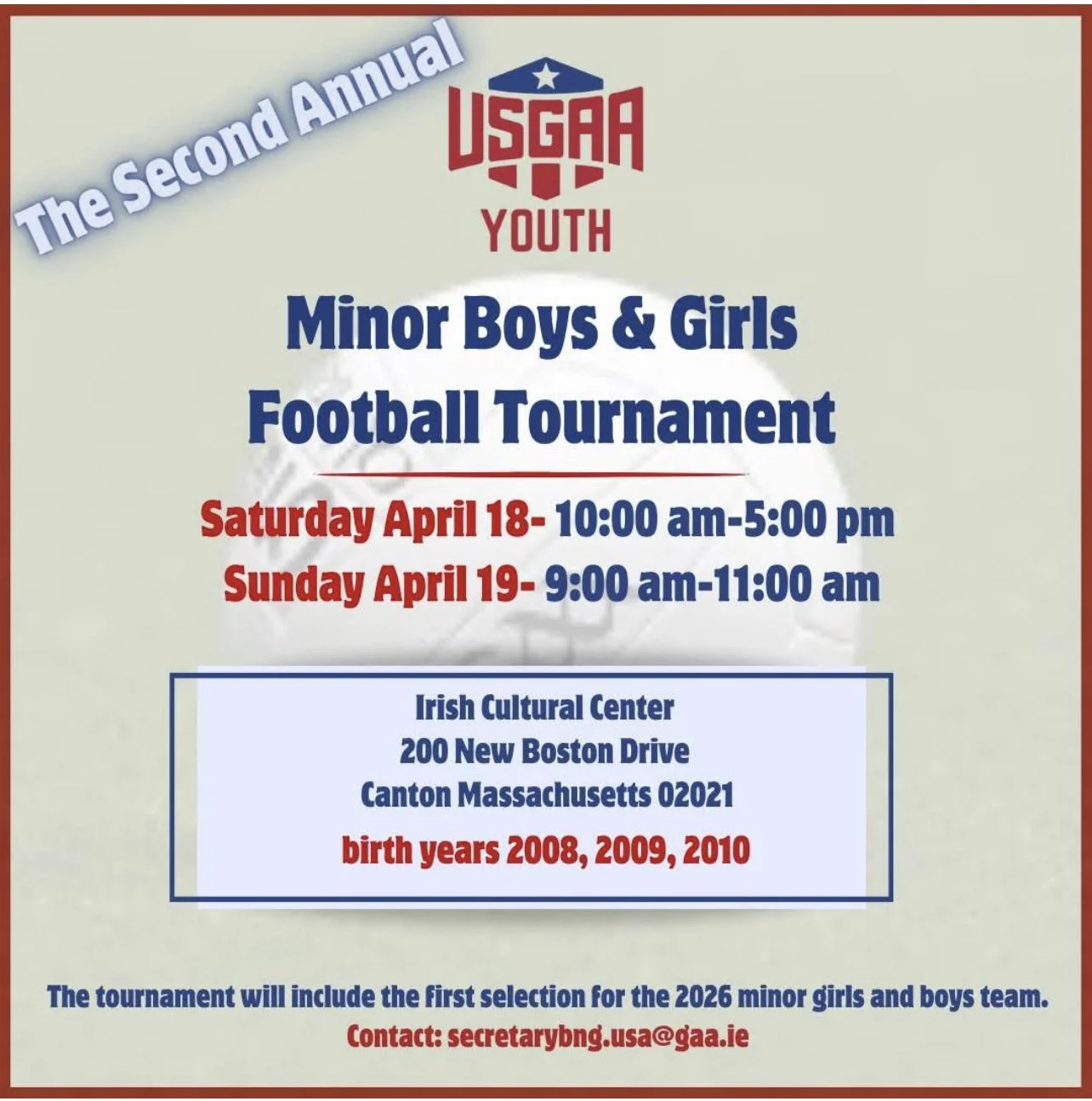 Minor Boys & Girls Tournament
