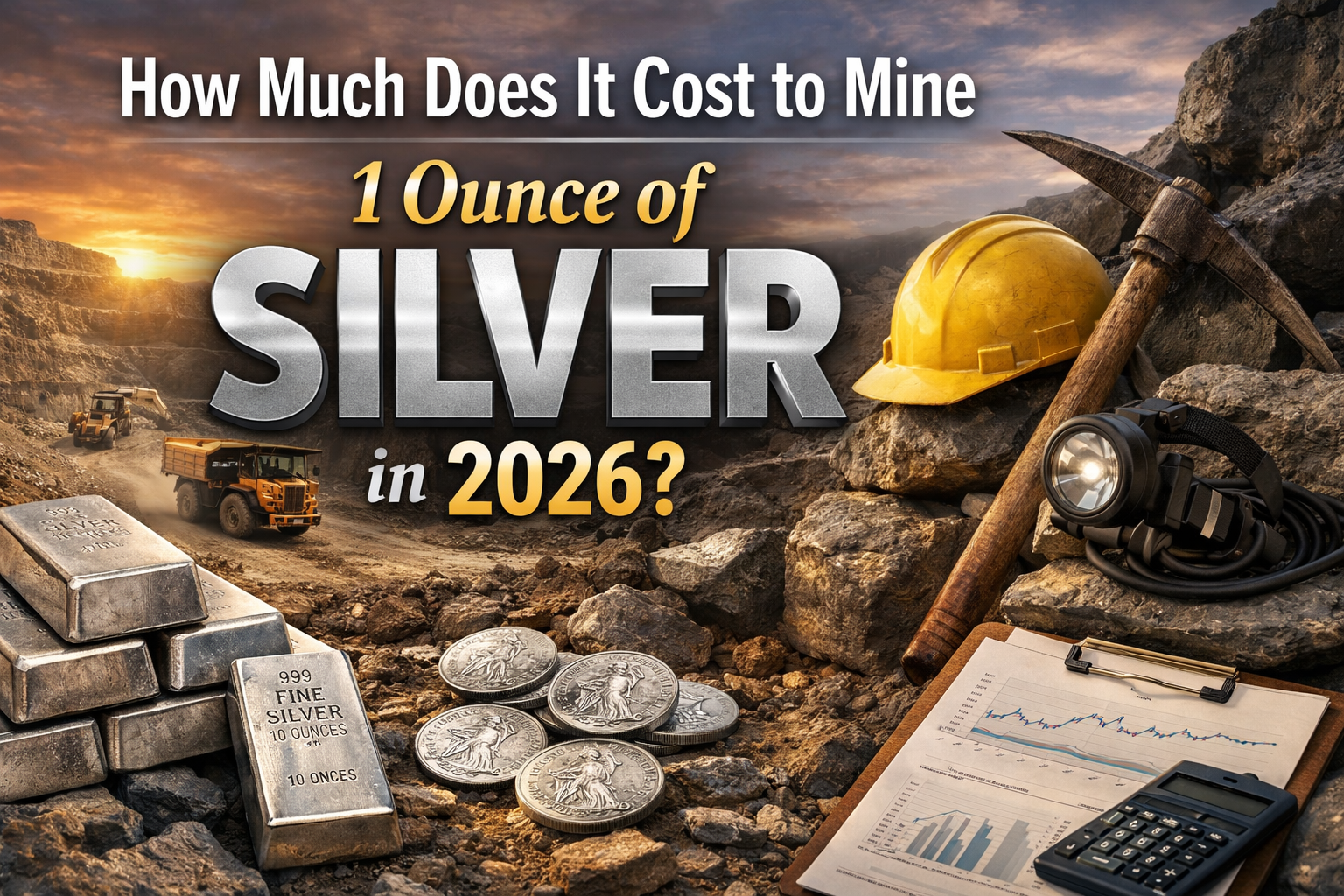 How Much Does It Cost to Mine One Ounce of Silver in 2026? The Real Floor Behind Silver Prices