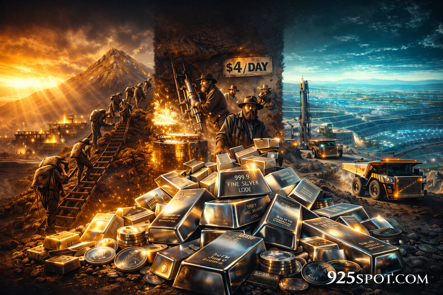 The 5,000-Year History of Silver Mining: Tools, Brutal Wages &amp; the Explosive 2026 Solar Boom