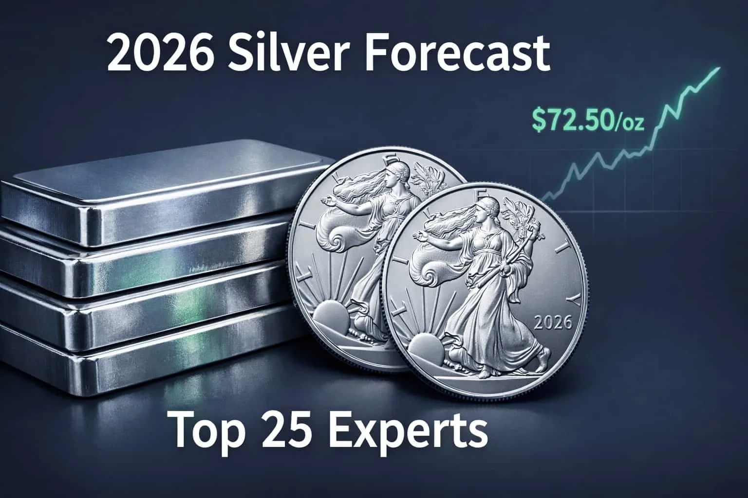 Silver Price Predictions 2026: Top 25 Experts Forecast Week, Month &amp; Year Ahead