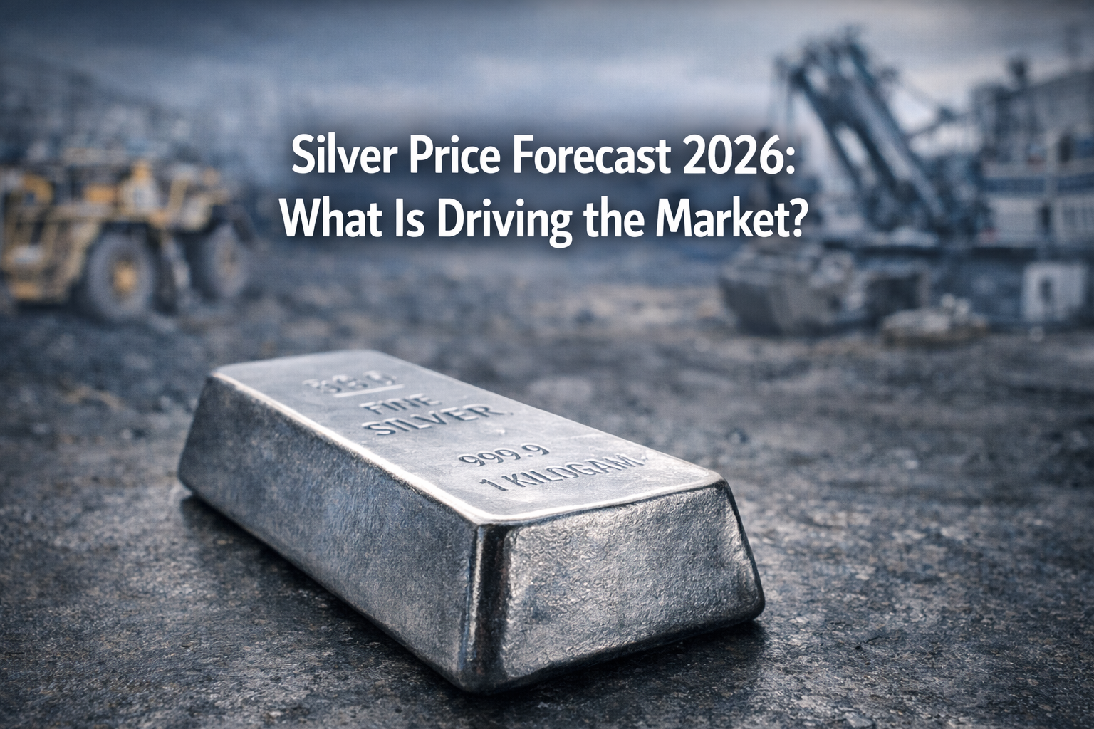 Silver Price Forecast 2026: Structural supply deficits, rising industrial demand, Federal Reserve policy, inflation trends, and geopolitical risk shaping the silver market outlook.