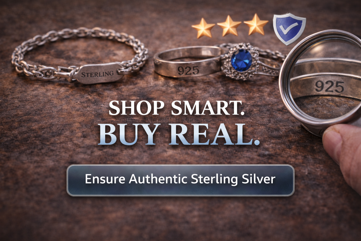 A practical summary showing how to tell if sterling silver is real by understanding 925 hallmarks, professional testing, and buyer verification steps.