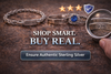 How to Tell If Sterling Silver Is Real: 925 Hallmarks, Tests, and Scam ...