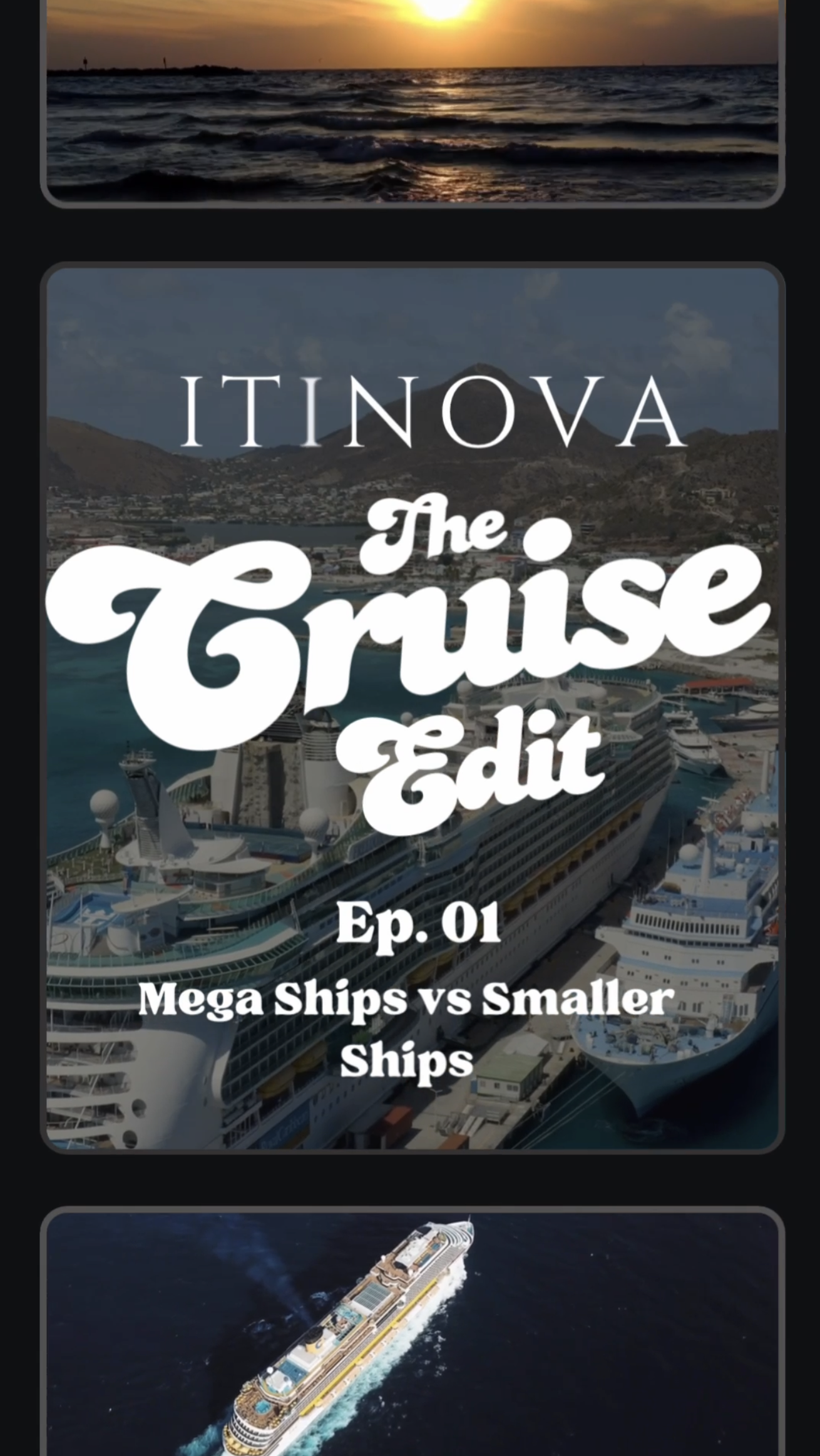 The Cruise Edit: Mega Ships Vs. Small Ships