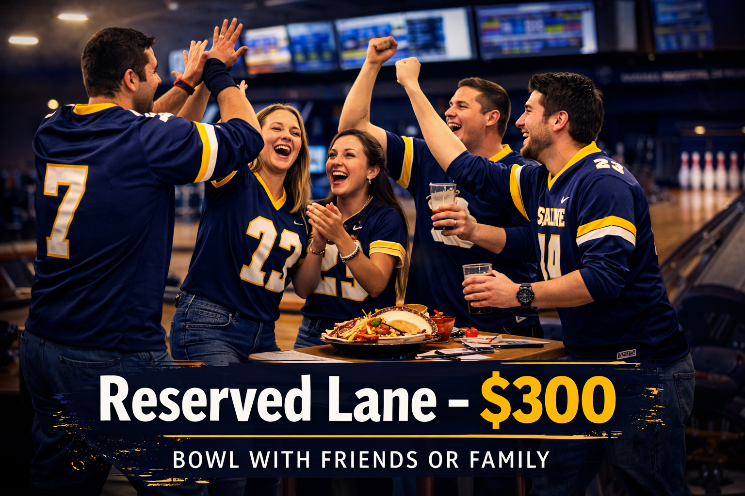 Reserved Lane (Up to 6 Bowlers)