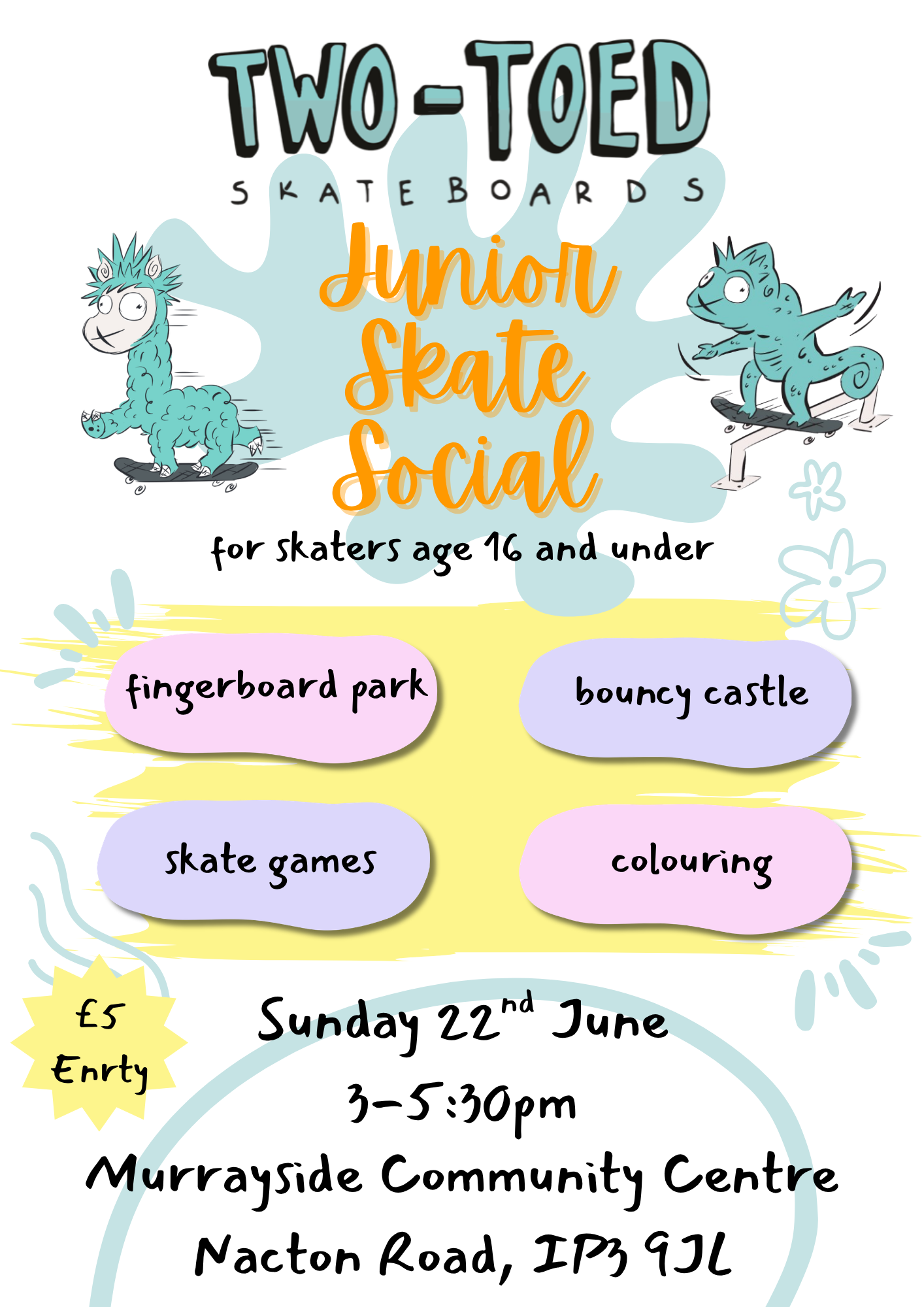Junior skate social