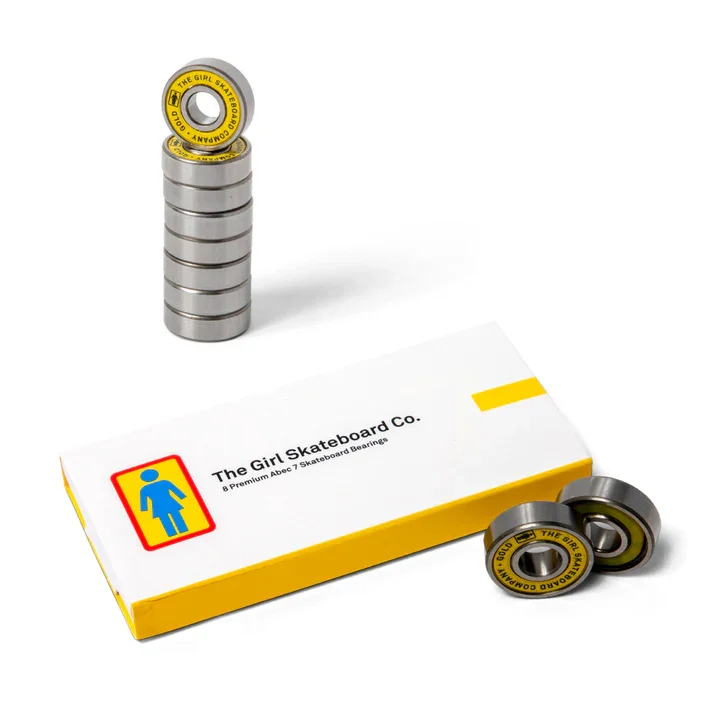 Girl Gold Abec 7 Skateboard Bearings