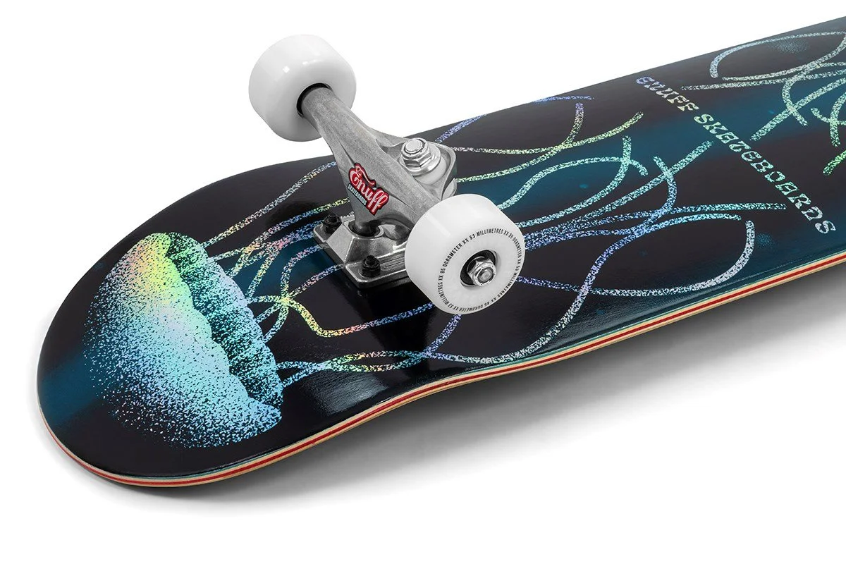 ENU4410 Enuff Abyss Hologram Complete Skateboard Rear Angle Detail.jpg