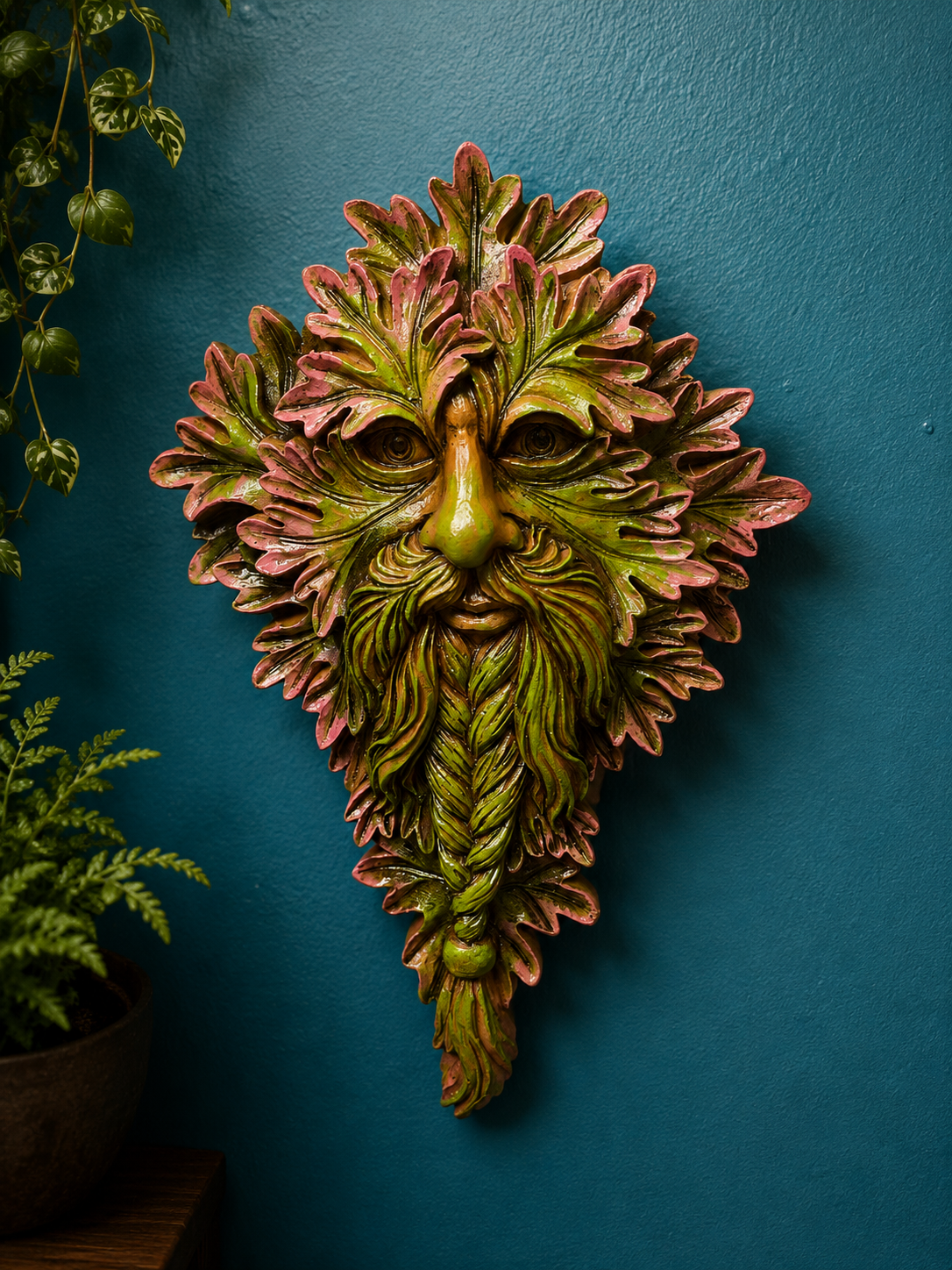 Greenman Wall Plaque